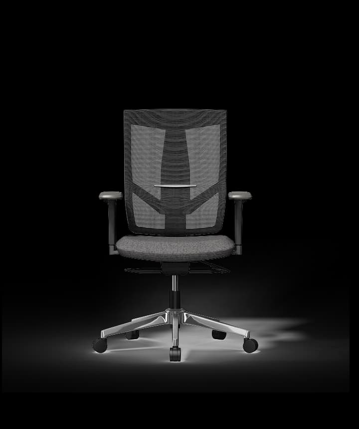 Ergonomische Stoel met 8-niveau Verstelbare Rugleuning