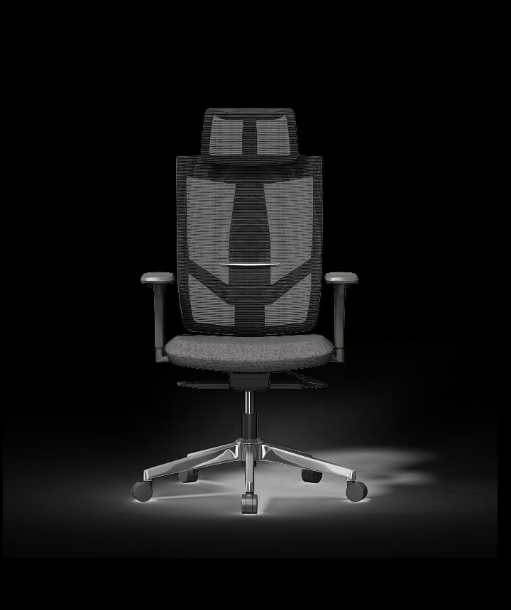 Ergonomische Stoel met 8-niveau Verstelbare Rugleuning