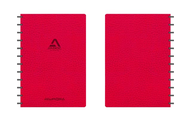 Schrift Adoc Business A4 lijn 144 pagina's 90gr rood