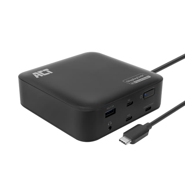 Dockingstation ACT USB-C Dual Monitor met Power Delivery