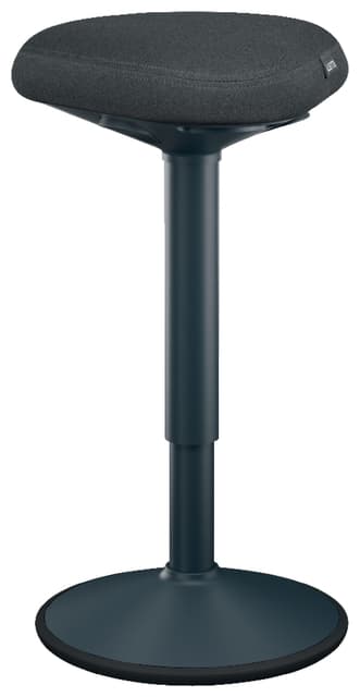 Actieve zit-stakruk Leitz Ergo met gasveer 57-82cm zwart