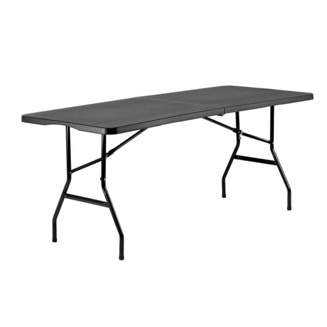 Vouwtafel BRASQ 180x70x74cm FT180 zwart