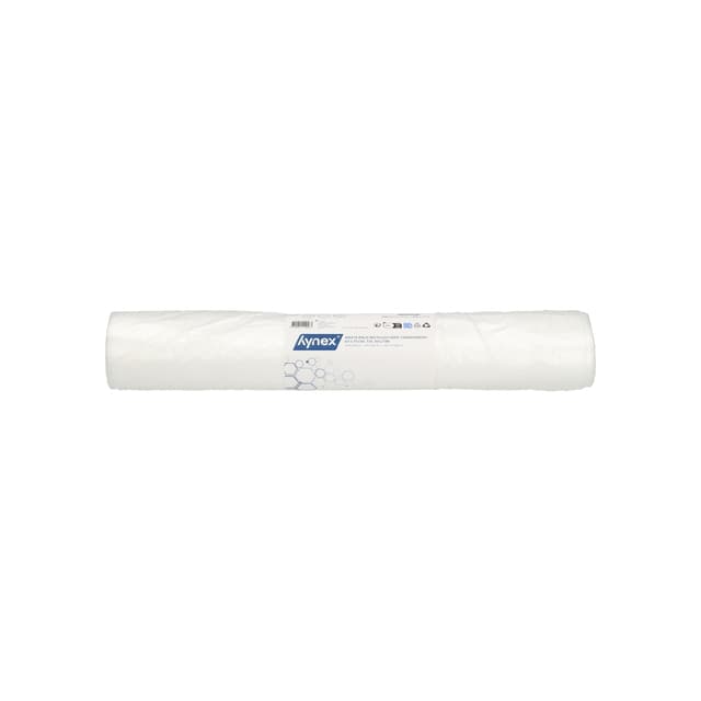 Afvalzak Hynex 63x70cm HDPE recycled T15 50L transparant rol à 50 stuks