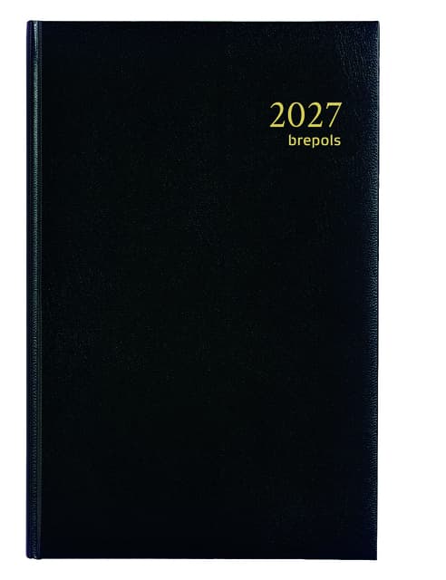Agenda 2027 Brepols Saturnus Lima 2dagen/1pagina zwart