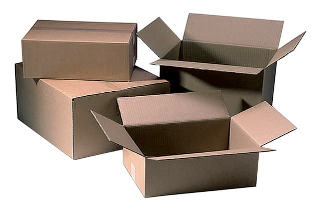 Amerikaanse vouwdoos CleverPack 200x150x100mm B-golf bruin 25 stuks